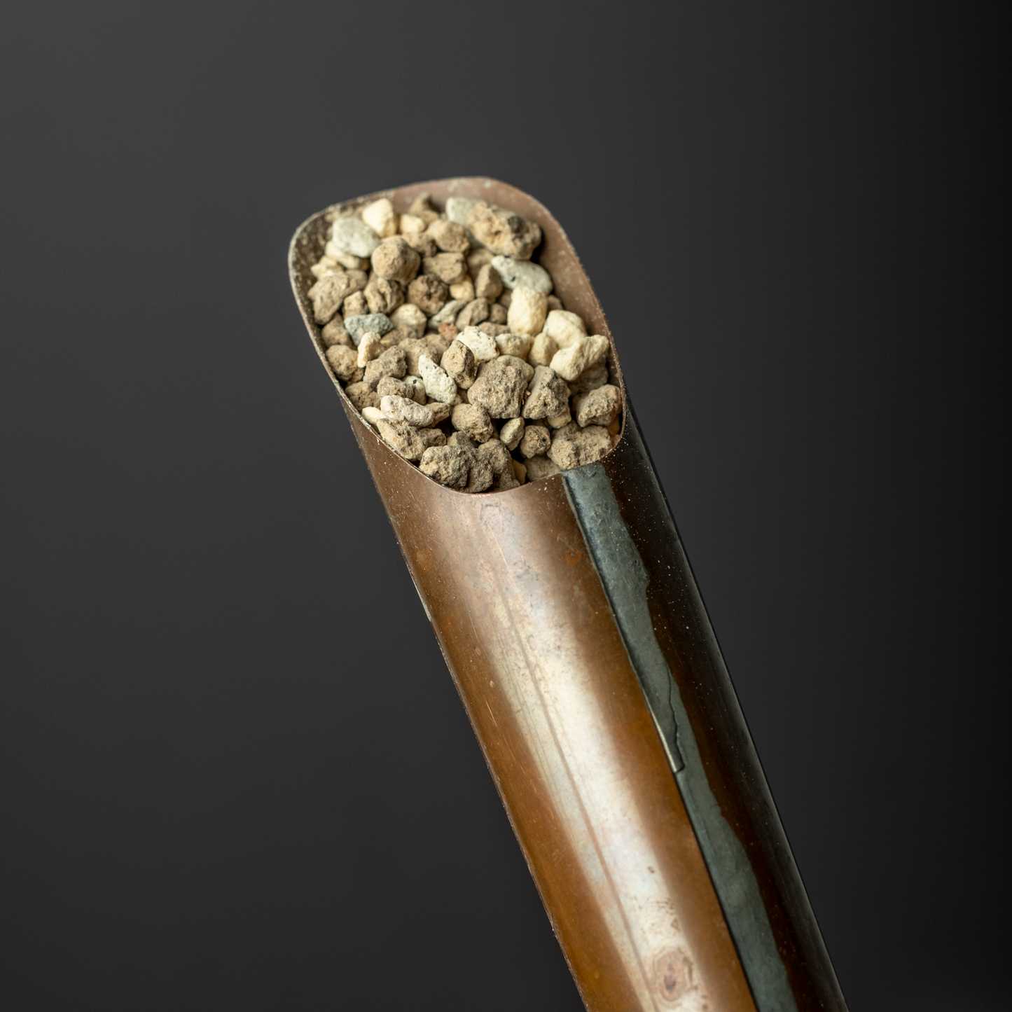 Copper Soil Scoop 銅製土入れ L size