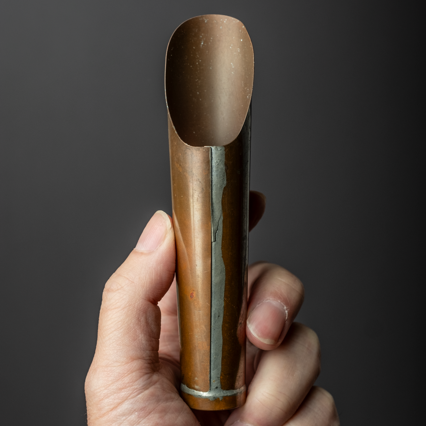 Copper Soil Scoop 銅製土入れ L size