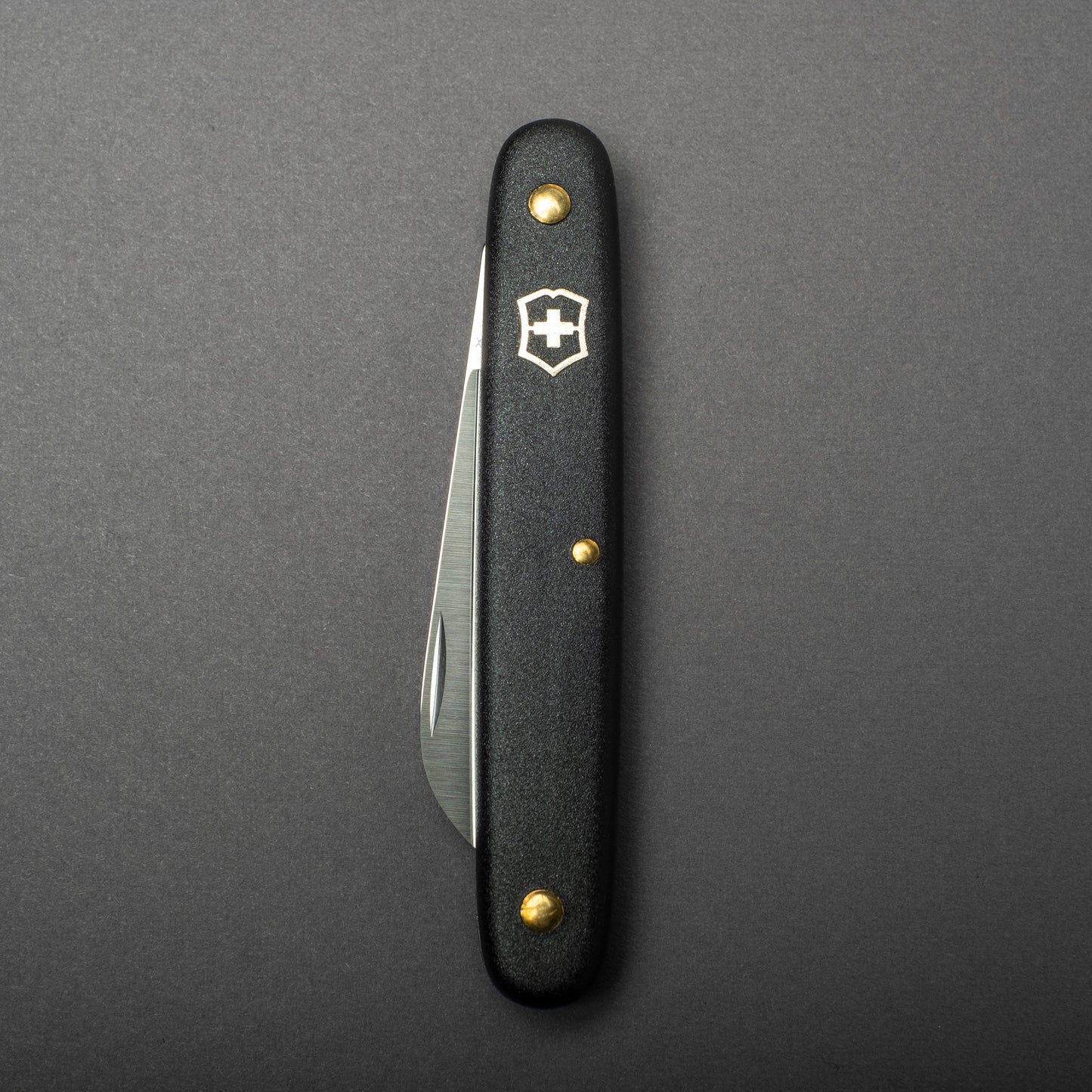 Victorinox Florist knife BLACK w/椿油