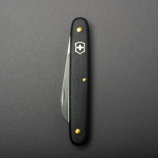 Victorinox Florist knife BLACK w/椿油